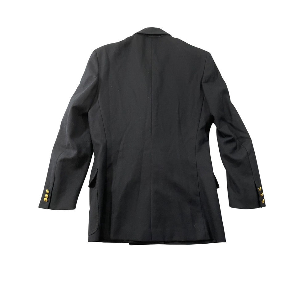 Vintage Ralph Lauren‎ Crest Blazer Equestrian Prep School 90s Wool Jacket Size 6 - Picture 2 of 14